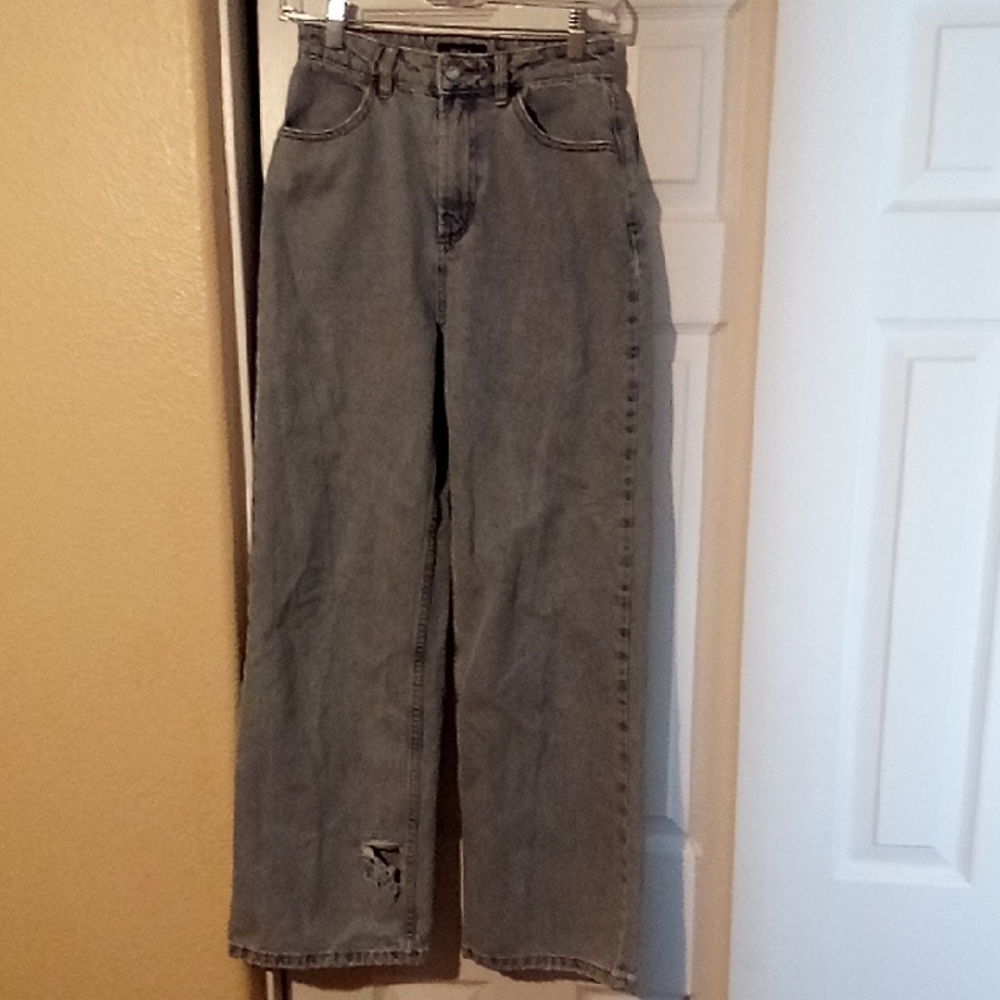 RVCA Gray Flare Women's Jeans